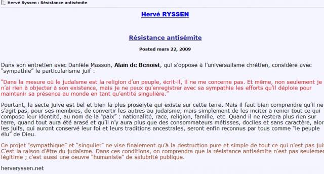 herve ryssen