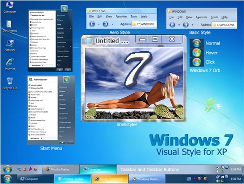 Windows 7 Summer con Superbar Windows 7 Summer con Superbar