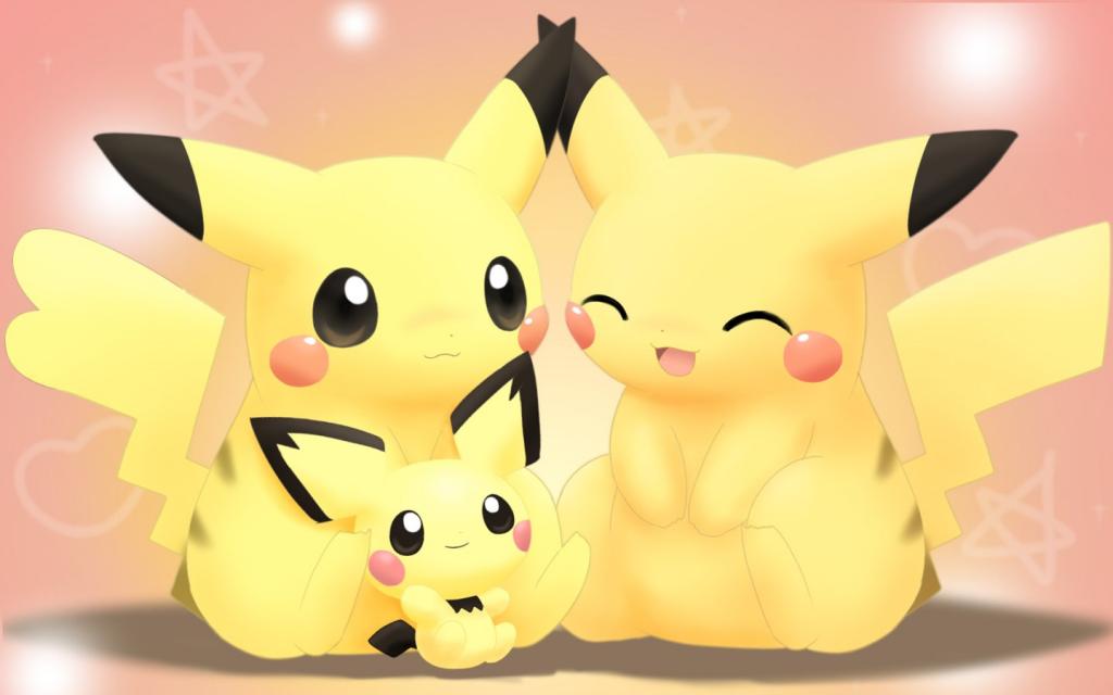 Famille de Pikachus