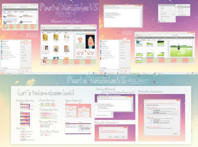 Pastel Memories VS para Vista UmbrellaMOD.CoM Pastel Memories VS para Vista UmbrellaMOD.CoM